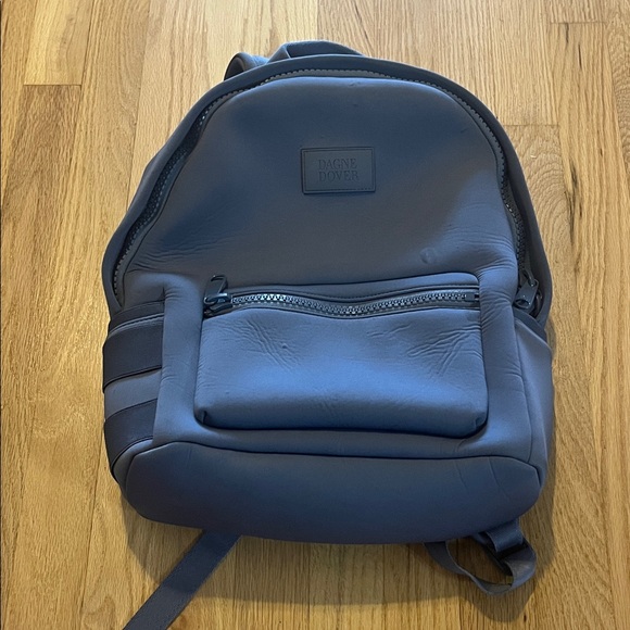 Dagne Dover Dakota Bue Gray Neoprene Backpack - Picture 1 of 13